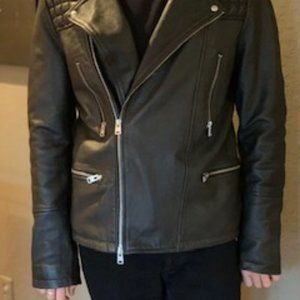 All Saints Men's Conroy Leather Biker Jacket